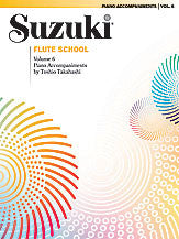 Suzuki Flute School Piano Acc., Volume 6 (Revised) 00-0382S upc 654979195641