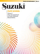 Suzuki Flute School Piano Acc., Volume 8 (Revised) 00-0692S upc 654979057611