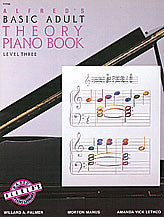 Alfred's Basic Adult Piano Course: Theory Book 3 00-11745 upc 038081111230