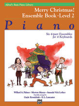 Alfred's Basic Piano Course: Merry Christmas! Ensemble, Book 2 00-14502 upc 038081117911