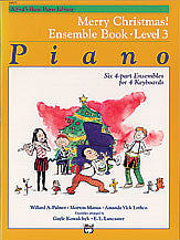 Alfred's Basic Piano Course: Merry Christmas! Ensemble, Book 3 00-14503 upc 038081117928