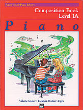Alfred's Basic Piano Course: Composition Book 1A 00-14510 upc 038081126944