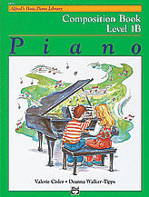 Alfred's Basic Piano Course: Composition Book 1B 00-14511 upc 038081126951