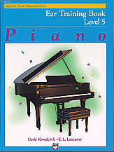 Alfred's Basic Piano Course: Ear Training Book 5 00-14537 upc 038081139890
