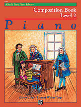Alfred's Basic Piano Course: Composition Book 2 00-16867 upc 038081152585