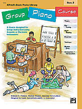Alfred's Basic Group Piano Course, Book 3 00-18092 upc 038081158389