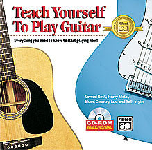 Alfred's Teach Yourself to Play Guitar 00-19385 upc 038081204758