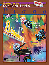 Alfred's Basic Piano Course: Top Hits! Solo Book 6 00-19659 upc 038081190044