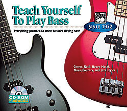 Alfred's Teach Yourself to Play Bass 00-22609 upc 038081226224