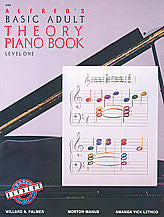 Alfred's Basic Adult Piano Course: Theory Book 1 00-2462 upc 038081007144