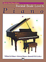 Alfred's Basic Piano Course: Recital Book 6 00-2499 upc 038081001043