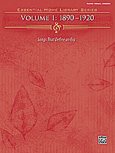 The Essential Home Library Series, Volume 1: 1890-1920 00-25690 upc 038081276915