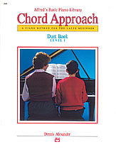 Alfred's Basic Piano: Chord Approach Duet Book 1 00-2648 upc 038081000756