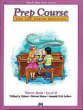 Alfred's Basic Piano Prep Course: Theory Book D 00-3129 upc 038081014272