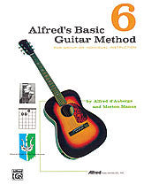 Alfred's Basic Guitar Method 6 00-312 upc 038081031590