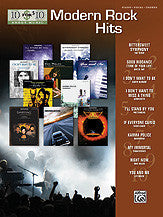 10 for 10 Sheet Music: Modern Rock Hits 00-31473 upc 038081336510