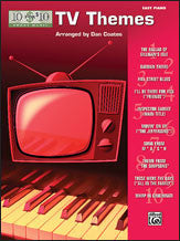 10 for 10 Sheet Music: TV Themes 00-33222   upc 038081357676