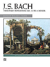 2-Part Invention No. 13 in A Minor 00-3593 upc 038081044439