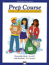 Alfred's Basic Piano Prep Course: Notespeller Book E 00-5745 upc 038081134437