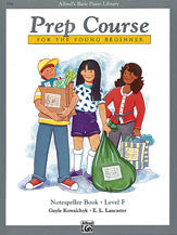 Alfred's Basic Piano Prep Course: Notespeller Book F 00-5746 upc 038081111964