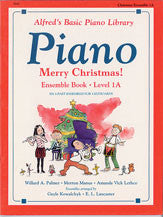 Alfred's Basic Piano Course: Merry Christmas! Ensemble, Book 1A 00-5747 upc 038081111995