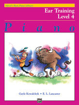 Alfred's Basic Piano Course: Ear Training Book 4 00-6199 upc 038081010465