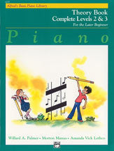 Alfred's Basic Piano Course: Theory Book Complete 2 & 3 00-6235 upc 038081018980