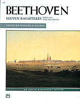 Eleven Bagatelles, Op. 119 for the Piano 00-624   upc 038081018607