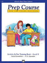 Alfred's Basic Piano Prep Course: Activity & Ear Training Book E 00-6293 upc 038081013190