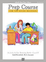 Alfred's Basic Piano Prep Course: Activity & Ear Training Book F 00-6294 upc 038081013206