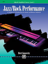 Alfred's Basic Jazz/Rock Course: Performance, Level 1 00-6487 upc 038081021652