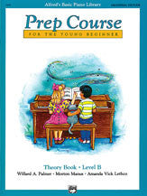 Alfred's Basic Piano Prep Course: Universal Edition Theory Book B 00-6496 upc 038081022062