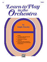 Learn to Play in the Orchestra, Book 1 00-767   upc 038081021928