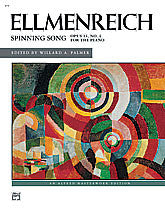 Spinning Song, Op. 14, No. 4 00-874 upc 038081006628