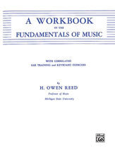 A Workbook in the Fundamentals of Music 00-90107X upc 029156184815