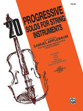 20 Progressive Solos for String Instruments 00-EL02730 upc 029156146301