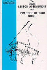 New Lesson Assignment and Practice Record Book 00-FDL00387   upc 029156141184