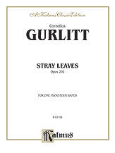 Stray Leaves, Op. 202 00-K02108 upc 654979188179