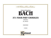 371 Four-Part Chorales, Volume II for Organ or Piano 00-K03048 upc 029156030891