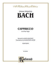 Capriccio on the Departure of His Dearly Beloved Brother 00-K03050 upc 029156690606