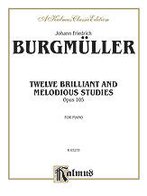 Twelve Brilliant and Melodious Studies, Op. 105 00-K03275 upc 029156076691