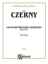 160 8-measure Exercises, Op. 821 00-K03352   upc 029156202984