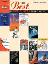 The Best in Broadway Sheet Music 00-MF9737 upc 029156902891