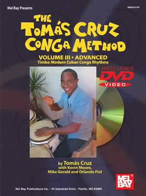 Tomas Cruz Conga Method Volume 3 Advanced 20301DP upc 796279094283