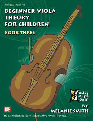 Beginner Viola Theory for Children, Book 3 20599 upc 796279103732