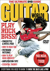 Guitar World: Play Rock Bass! 56-33916 upc 038081375724