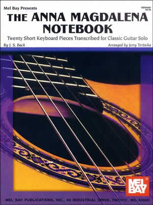 The Anna Magdalena Notebook for Classic Guitar 94081 upc 796279006156
