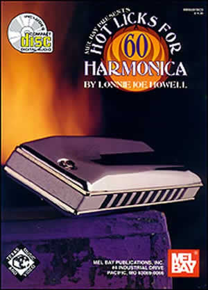 60 Hot Licks for Harmonica 95097BCD upc