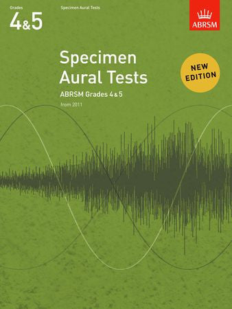 Specimen Aural Tests, Grades 4 & 5 9781848492523 upc 9781848492523