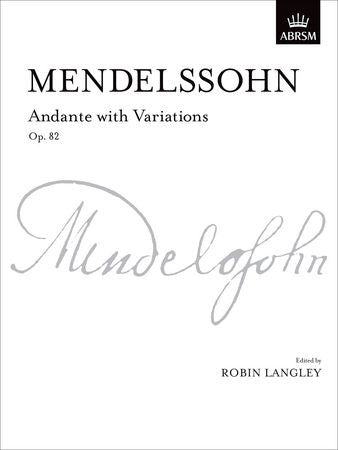 Andante with Variations, Op. 82 9781854727763 upc 9781854727763